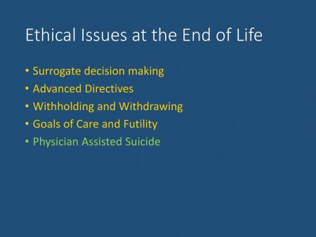 Navigating Ethical Dilemmas in End-of-Life Care: Balancing Compassion and Patient Autonomy